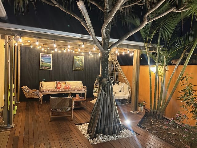 Caillebotis en bois Pergola à La Réunion